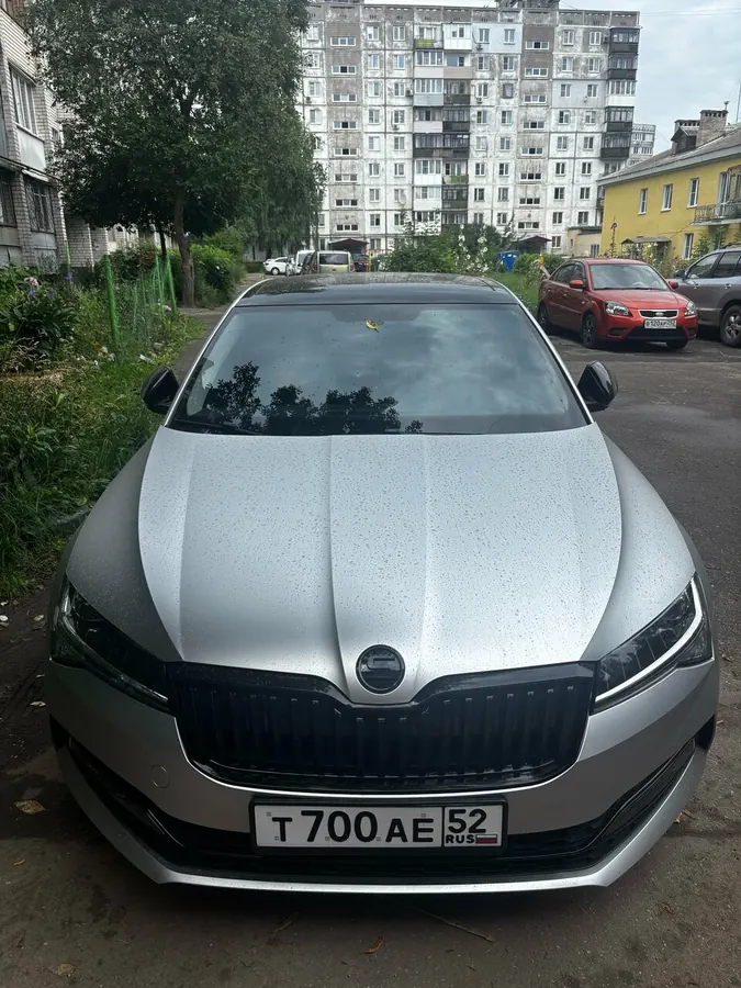 Škoda Superb, серебро